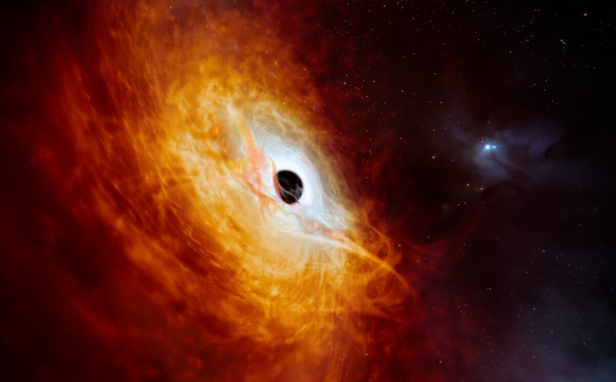 گرسنه‌ترین ابرسیاهچاله کیهان کشف شد